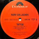 Rory Gallagher - Tattoo (Германия 1973г.)