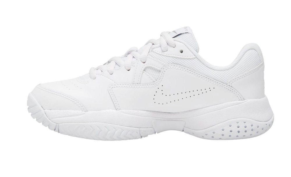 Детские теннисные кроссовки Nike Jr Court Lite 2 - white/metallic silver