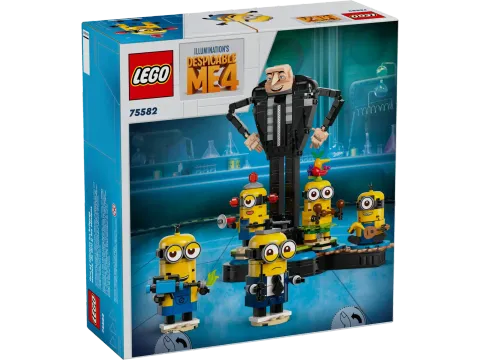 Конструктор LEGO Гадкий я 4 75582 Грю и миньоны