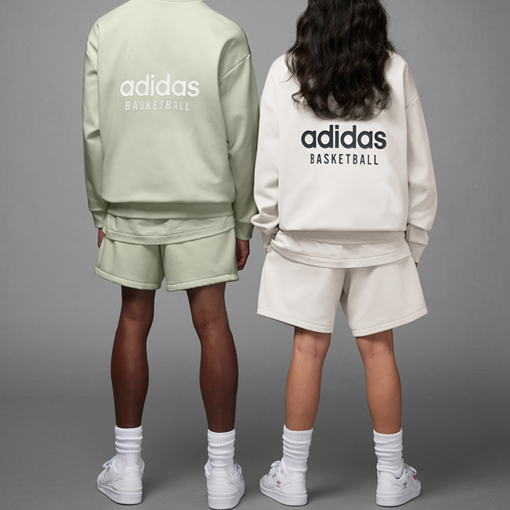 Толстовка Adidas originals Adidas Basketball: Chapter 1 Sweat Crew Halo Green, IA3434