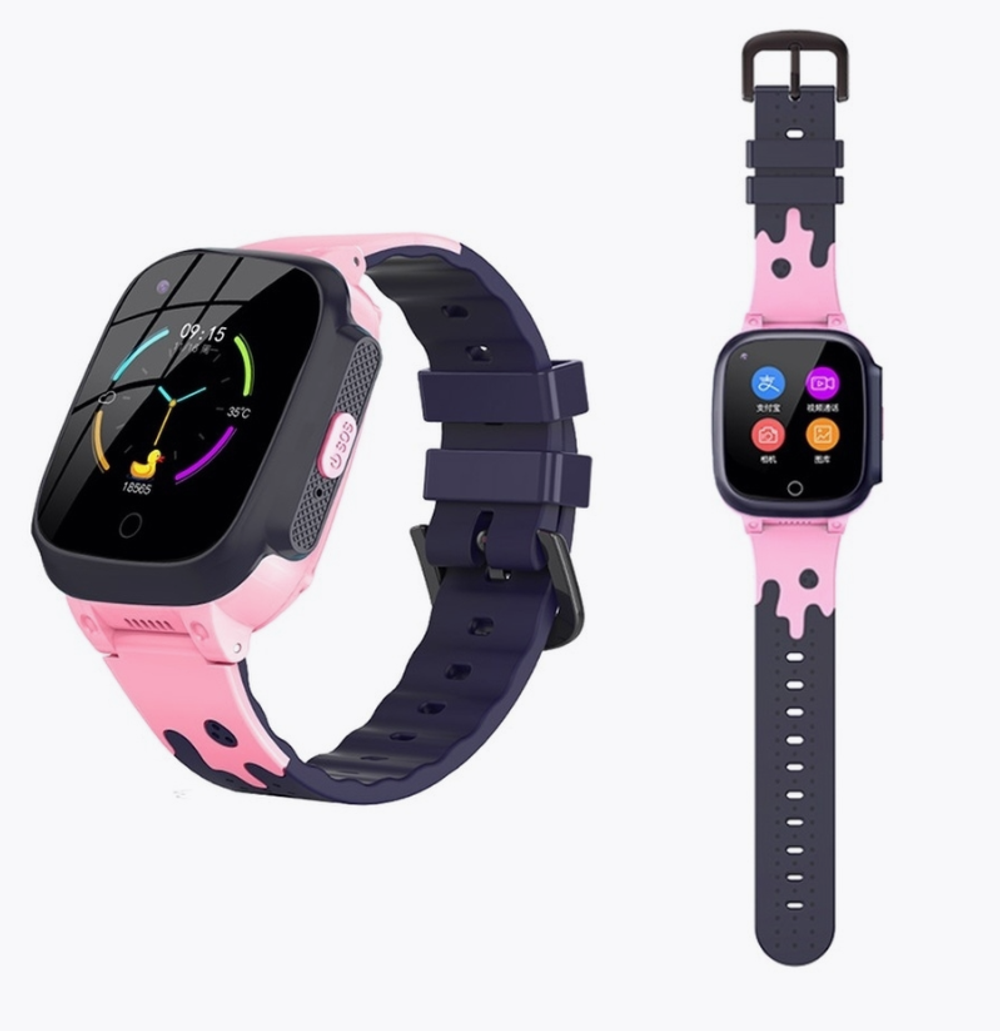 Детские умные часы Smart Baby Watch LT-25 4G Wi-Fi, розовый