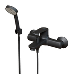 Смеситель для ванны 35k MIXLINE МЛ14-01 (ML14-01BL) ЧЕРНЫЙ
