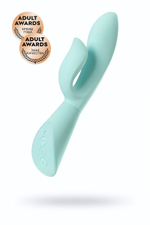 Вибратор с функцией TouchSensor Sensy силикон мятный 20 см
