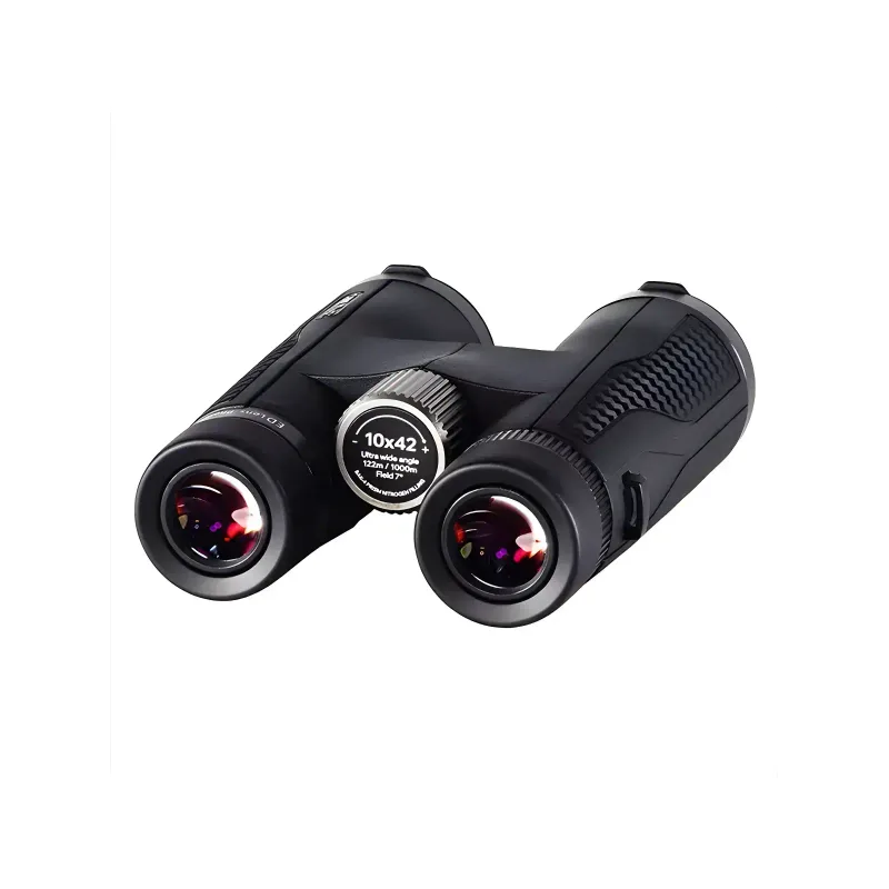 Бинокль TRD OWL 10x42 с оранжевыми линзами, вид снизу