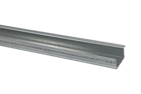 DIN-рейка усиленная 35х15х1,2х600мм неперфор. оцинков. TDM SQ0804-0031