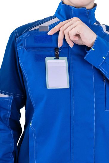 Куртка «Турбо SAFETY» женская летняя васильковая