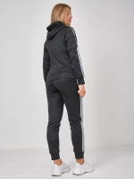 костюм спортивный с капюшоном на молнии брючной Adidas