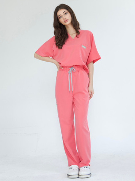 Костюм Oversize коралловый