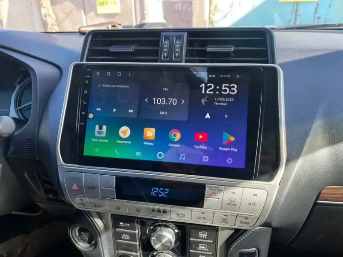 Магнитола для Toyota Land Cruiser Prado 150 2017-2023 - Teyes CC3 Android 10, Быстрая, CarPlay, SIM-слот