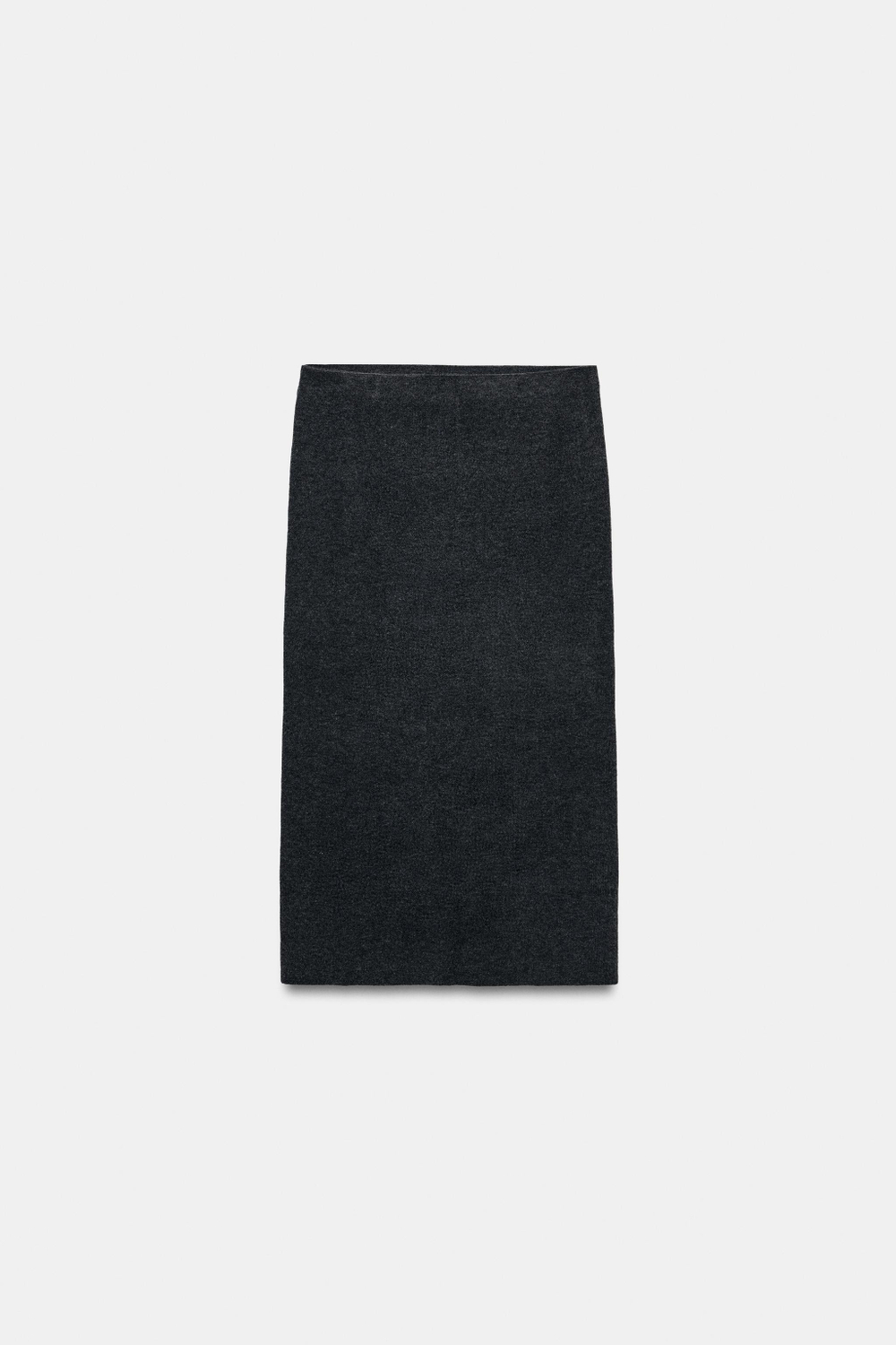 ТРИКОТАЖНАЯ ЮБКА МИДИ — ZARA