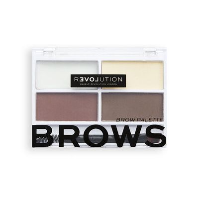 Набор для макияжа бровей Revolution Relove  Brows Brow - Dark