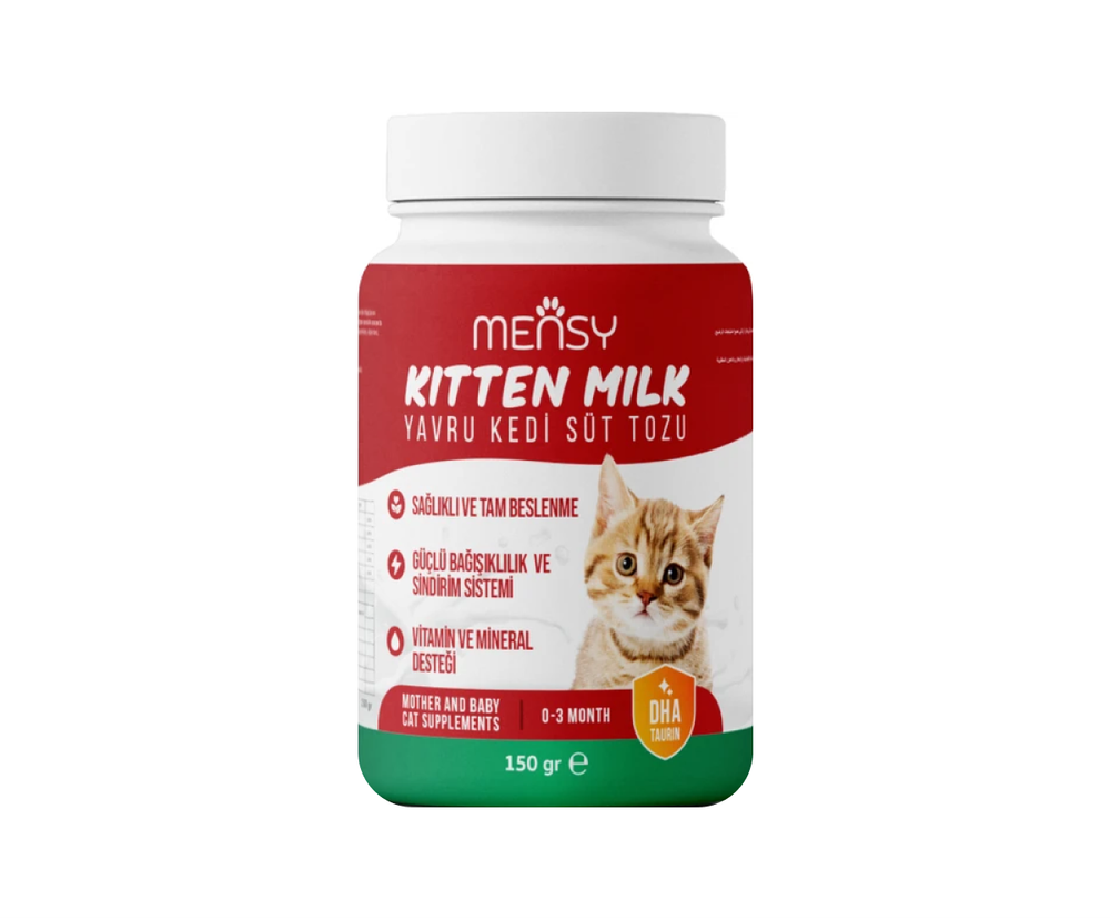 Сухое молоко для выкармливания "Mensy Kitten Milk", 150 мг
