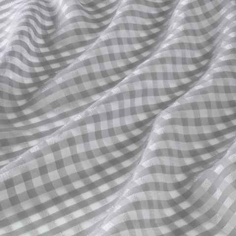 Комплект штор IKEA SANDDADRA (САНДДАДРА), Серый с рисунком, 145x250 см, 2 шт
