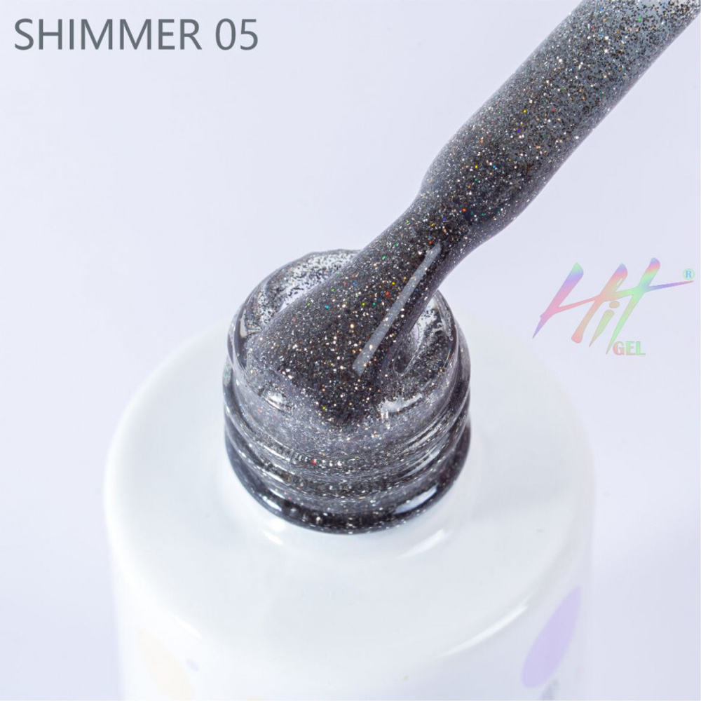 Гель-лак ТМ "HIT gel" №05 Shimmer, 9 мл