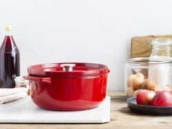 KitchenAid Чугунная кастрюля 22 см 3,3 л красная EAN 4894871009394