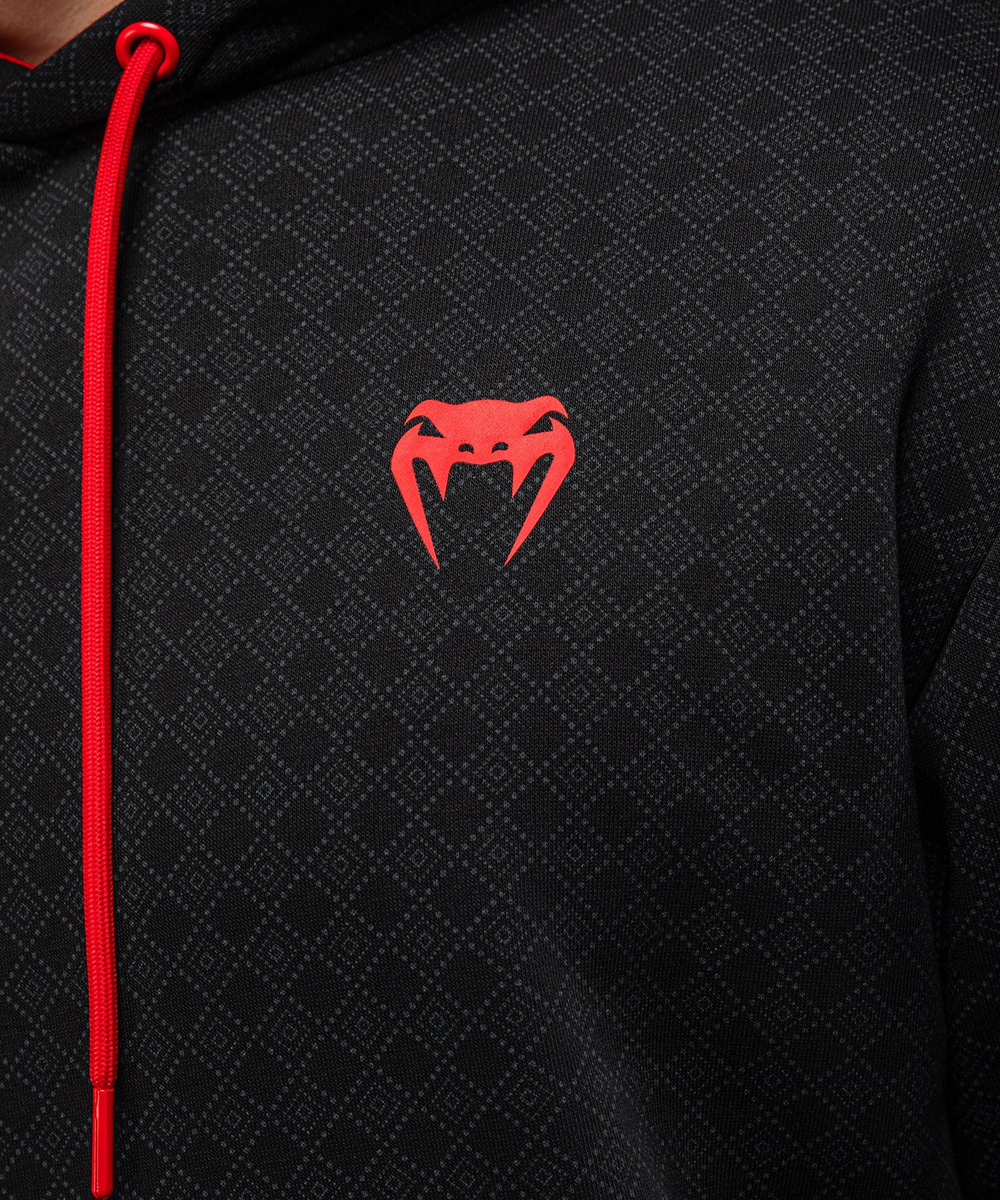 Худи Venum x Roger Gracie Black/Red