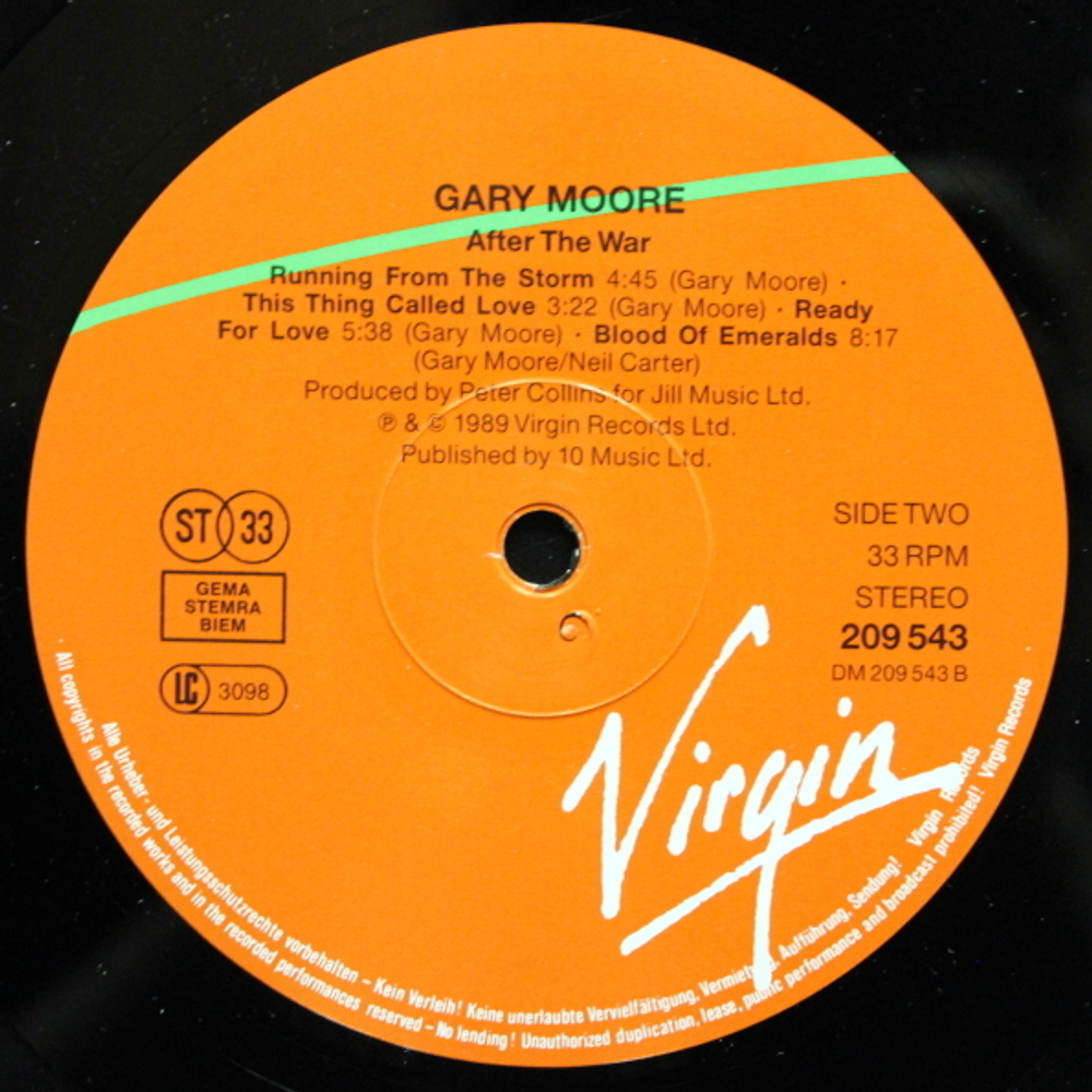 Gary Moore / After The War (LP)