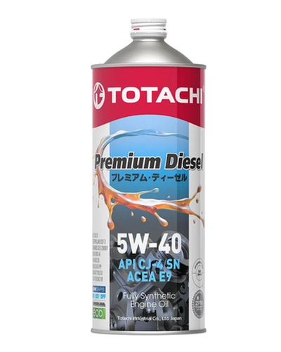 Масло моторное TOTACHI Premium Diesel 5W-40 синтетическое 1 л 4562374690738