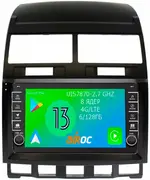 Магнитола для Volkswagen Touareg I 2002-2010 - Airoc AB-3703A (кнопки и крутилки), Android 13, Быстрая, SIM-слот, CarPlay