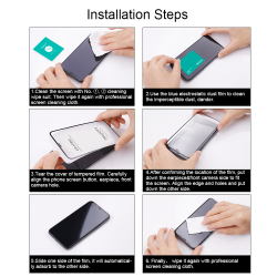 Защитное закаленное стекло от Nillkin для Xiaomi Redmi Note 14 4G и 5G (версия Global), серия CP+PRO Anti-Explosion Glass Screen Protector