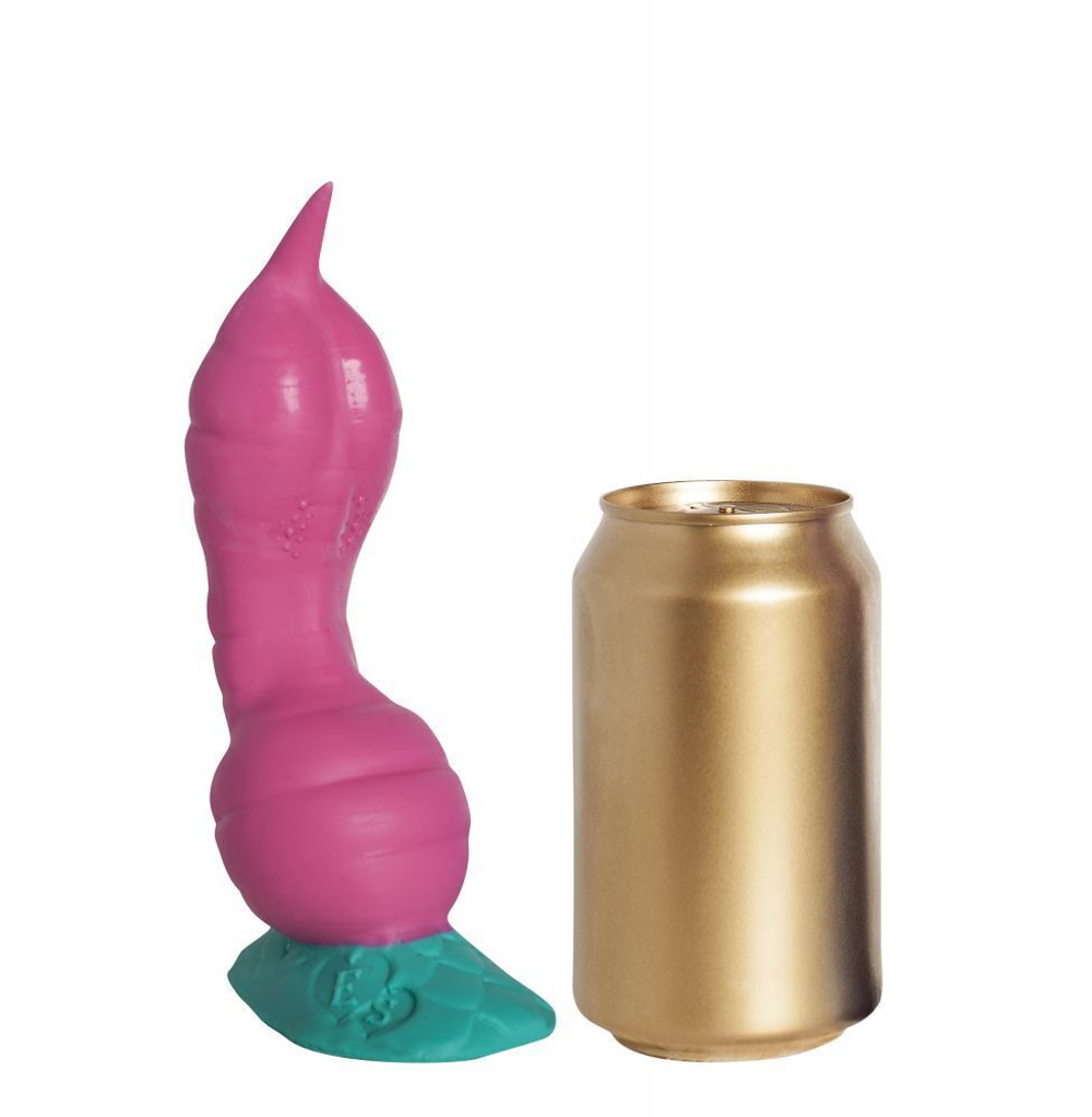 Розовый фаллоимитатор Крок Small - 21 см.