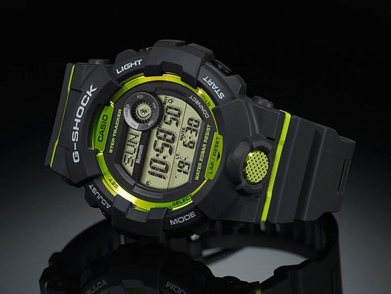 Наручные часы Casio G-SHOCK GBD-800-8ER с шагомером