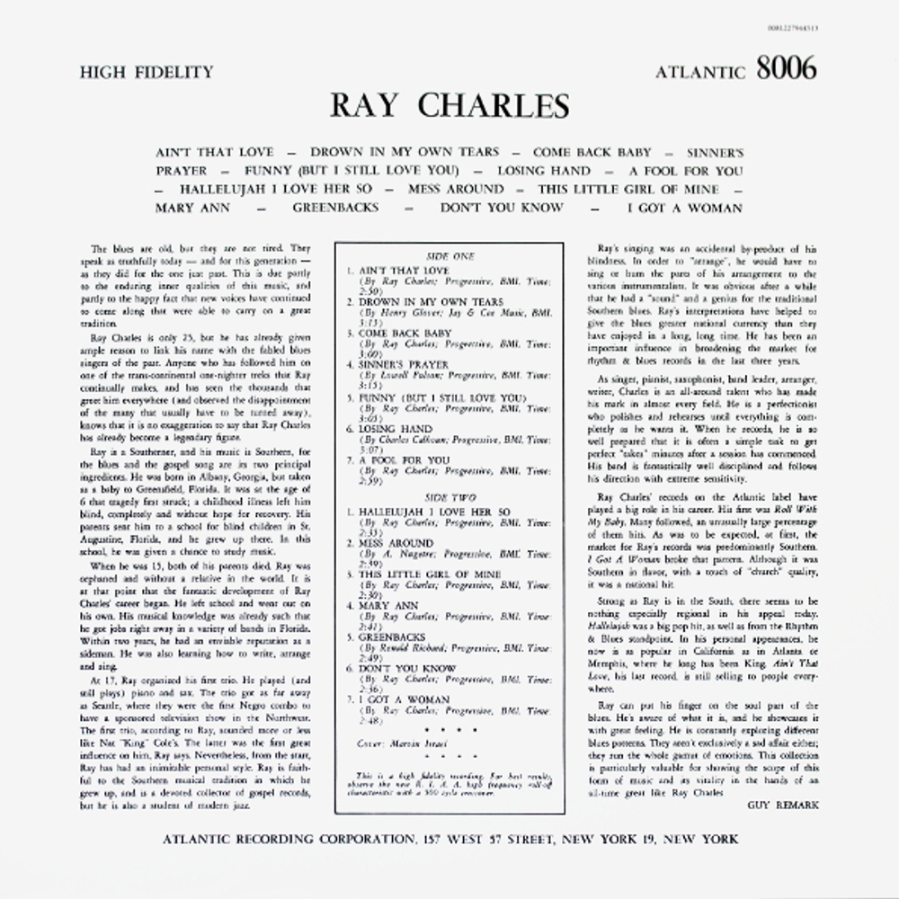 Ray Charles / Ray Charles (LP)