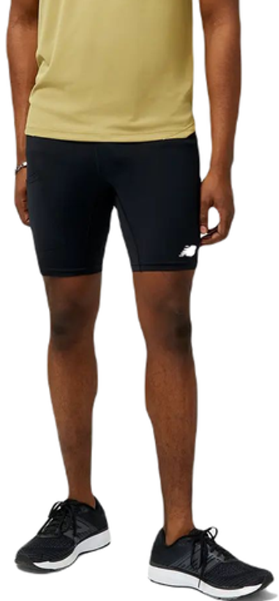 Мужские теннисные шорты New Balance Accelerate 8 Inch 1/2 Tight - black