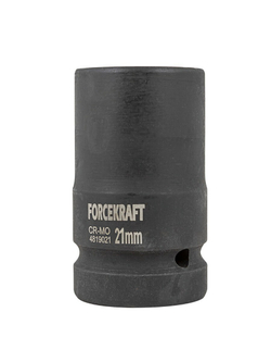 Головка ударная для футорки 1'', 21мм (4гр.) FORCEKRAFT FK-4819021