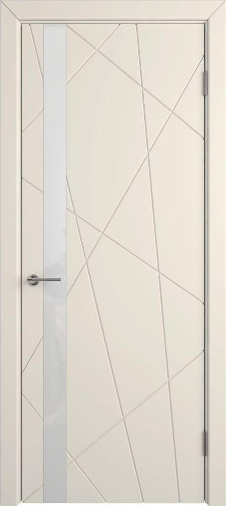 Дверь Flitta / Ivory / White Gloss / Владимирские двери Дверь Flitta / Ivory / White Gloss / Владимирские двери