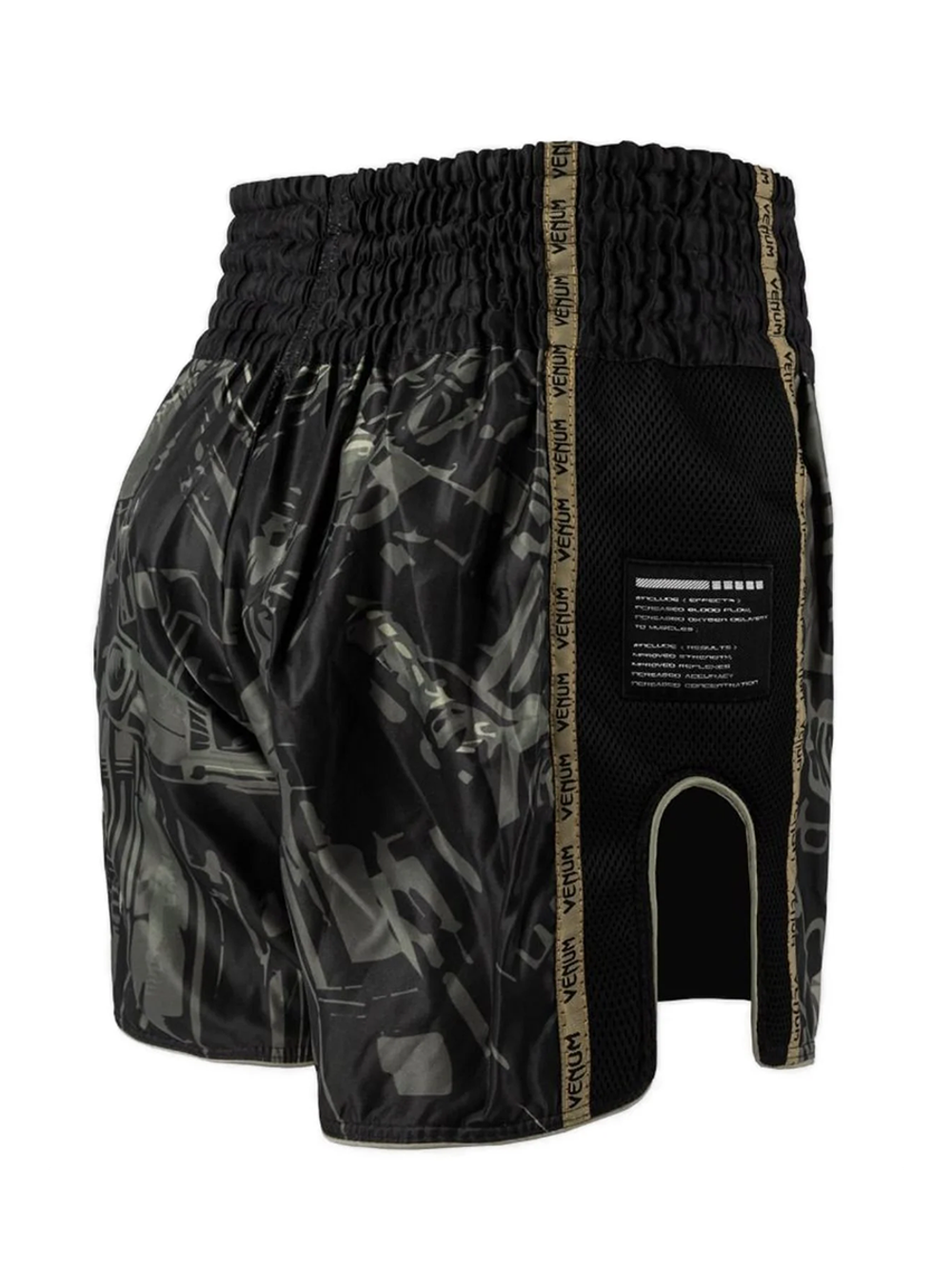 Шорты компрессионные Venum Midnight Fury Black/Grey/Silver