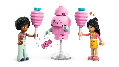 Конструктор LEGO Friends 42643 Подставка для сладкой ваты и скутер