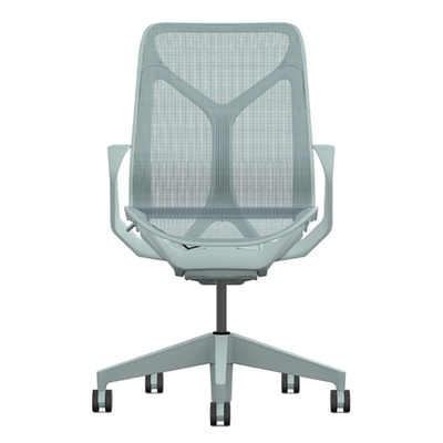 Кресло Herman Miller Cosm, средняя спинка, цвет Glacier, нерегулируемые подлокотники