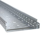 Лоток перфорированный 50x600х6000, 1,0 мм