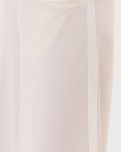 MM6 MAISON MARGIELA БРЮКИ БЕЛЫЕ С ЛАМПАСАМИ