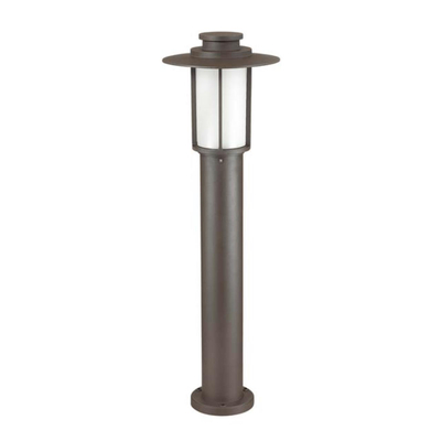 4047/1F NATURE ODL18 697 белый/коричневый Уличный светильник, 80см IP54 E27 18W 220V MITO