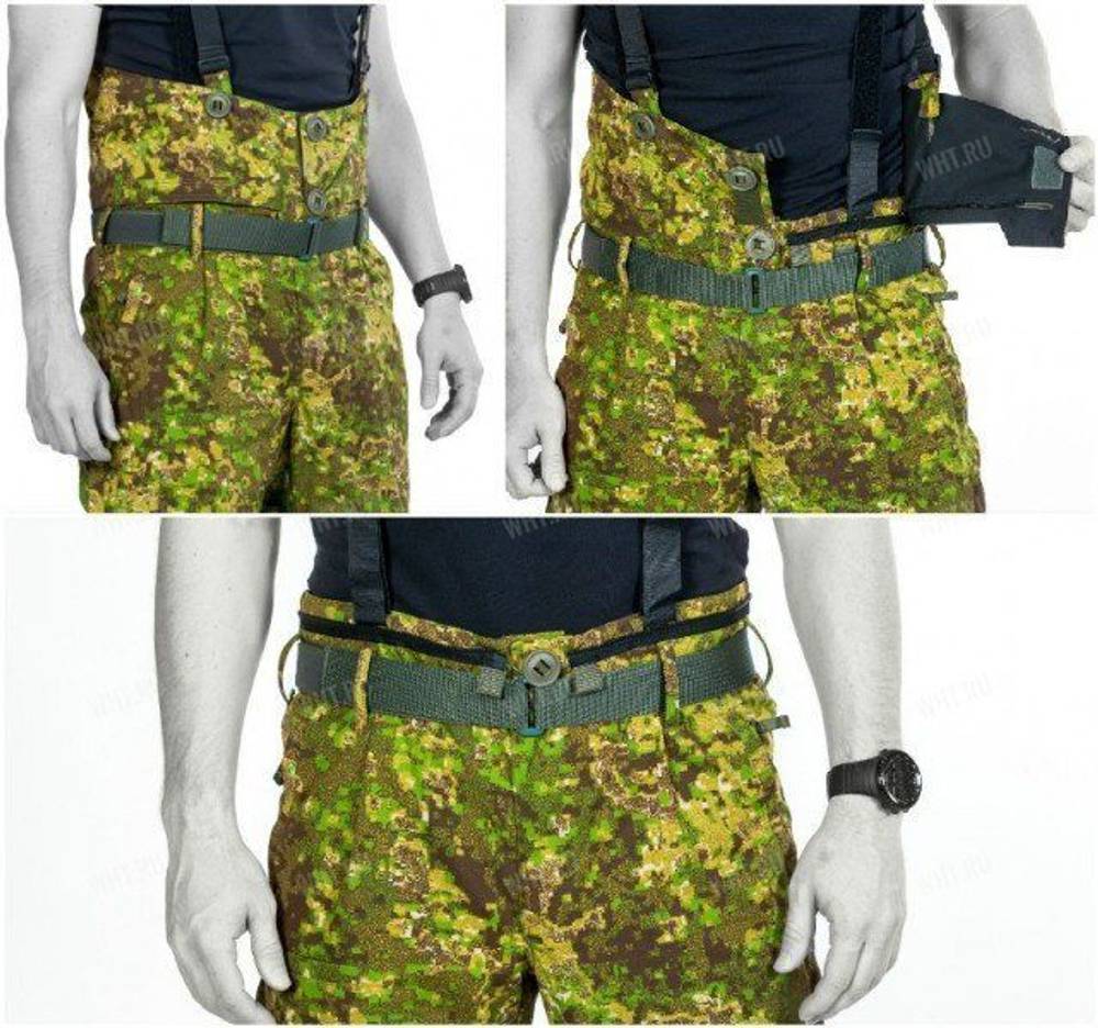 Брюки тактические снайперские UF PRO Silent Warrior, камуфляж GreenZone