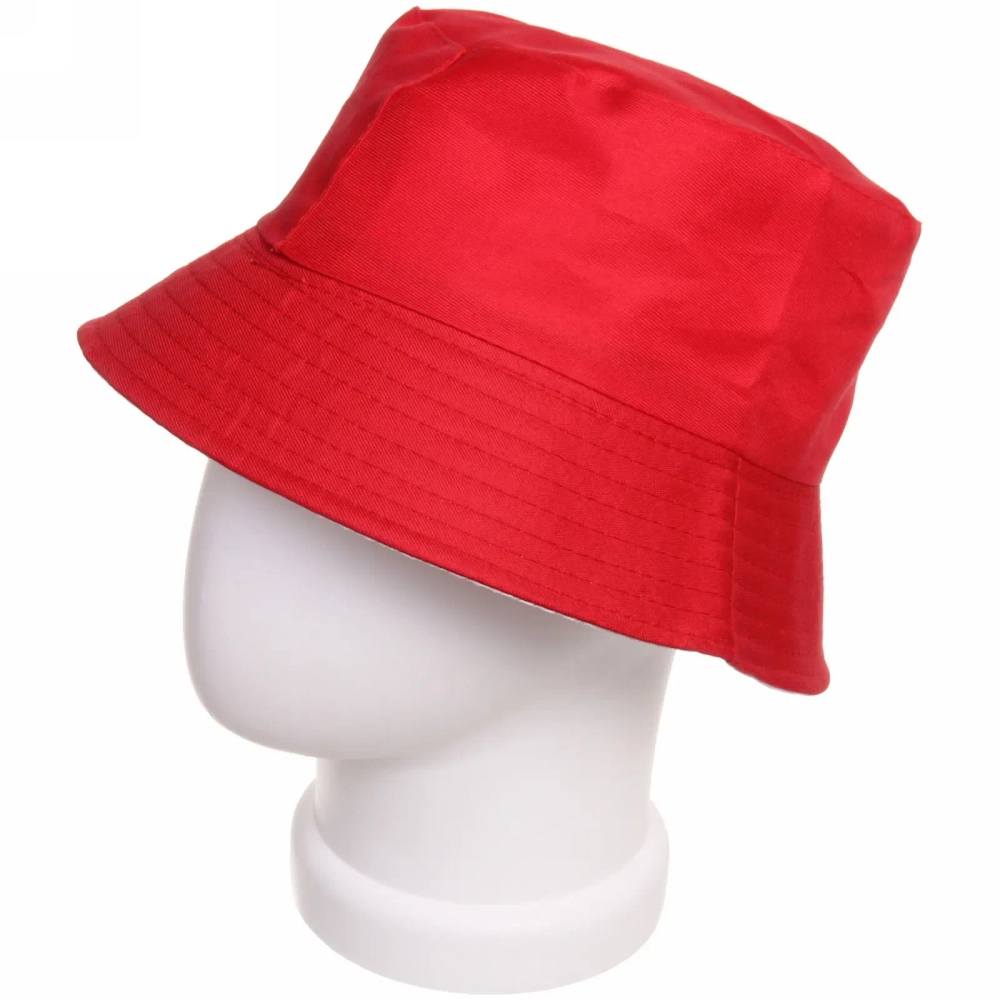 Панама «Summer travel», цвет красный, р58