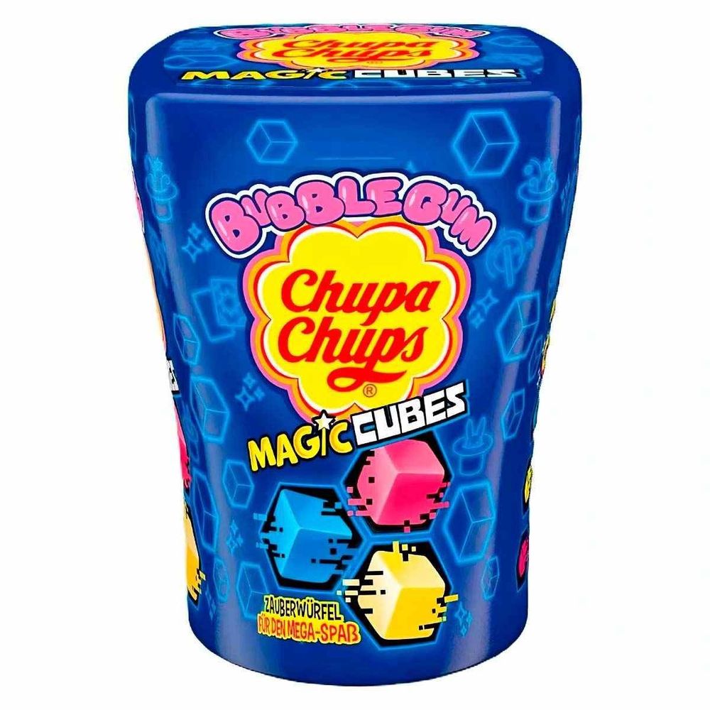 *Жев резинка Chupa Chups 86гр Magic Cubes (10)*8