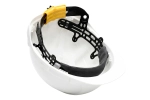 Каска белая (с храповым механизмом)