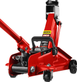STAYER R-22 RED FORCE, 2 т, 125 - 320 мм, подкатной домкрат для легковых а/м, Professional (43152-2)
