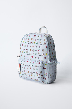 ZARA РЮКЗАК HELLO KITTY© SANRIO, СИНИЙ