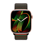 Умные часы Apple Watch Series 11 GPS, 46mm, Rose Gold Aluminium Case with Black Unity Sport Loop