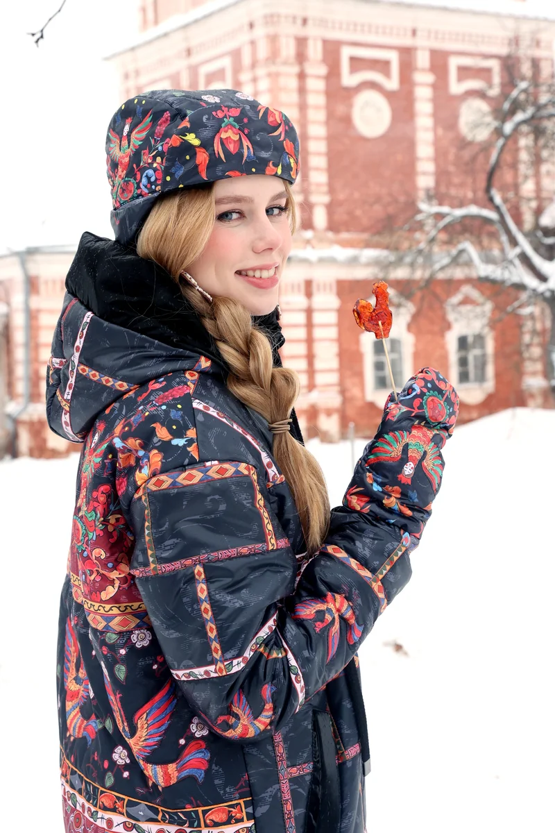 Полупальто "Фаберже. Масленица"
