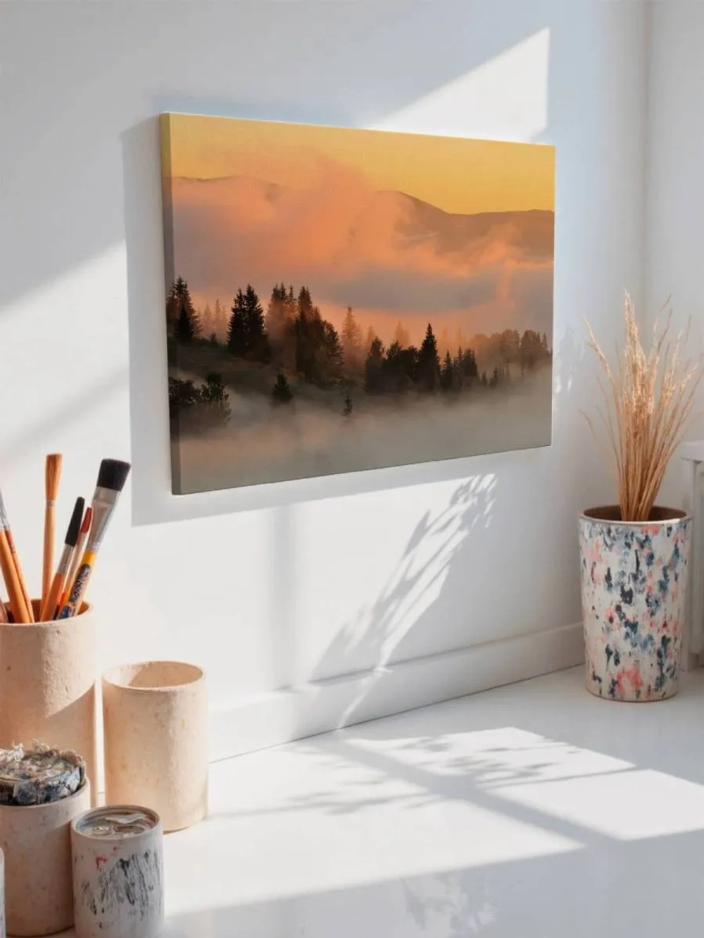 Картина на стену 40 X 50 Горный пейзаж