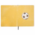 Дневник 1-4 класс 48 л., кожзам (гибкая), печать, фольга, ЮНЛАНДИЯ, "Football", 106159