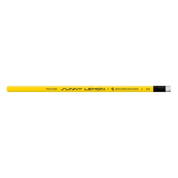 Карандаш чернографитный (набор) с ластиком Sunny lemon ТМ (HB) 10х3 шт, Sunny lemon 3P 1-965, ВКФ 3P 1-965