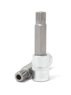 Головка бита SPLINE 12-лучевая M9 1/2''(L-100мм) Forsage F-34810009