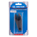KING TONY (9AJ3122A) Головка для кислородных датчиков 3/8", 22 мм, разрезная