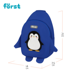Först Рюкзак Först F-Kids "Frosty Friend" 21*14*7,5см, 1 отделение, уплотненная спинка